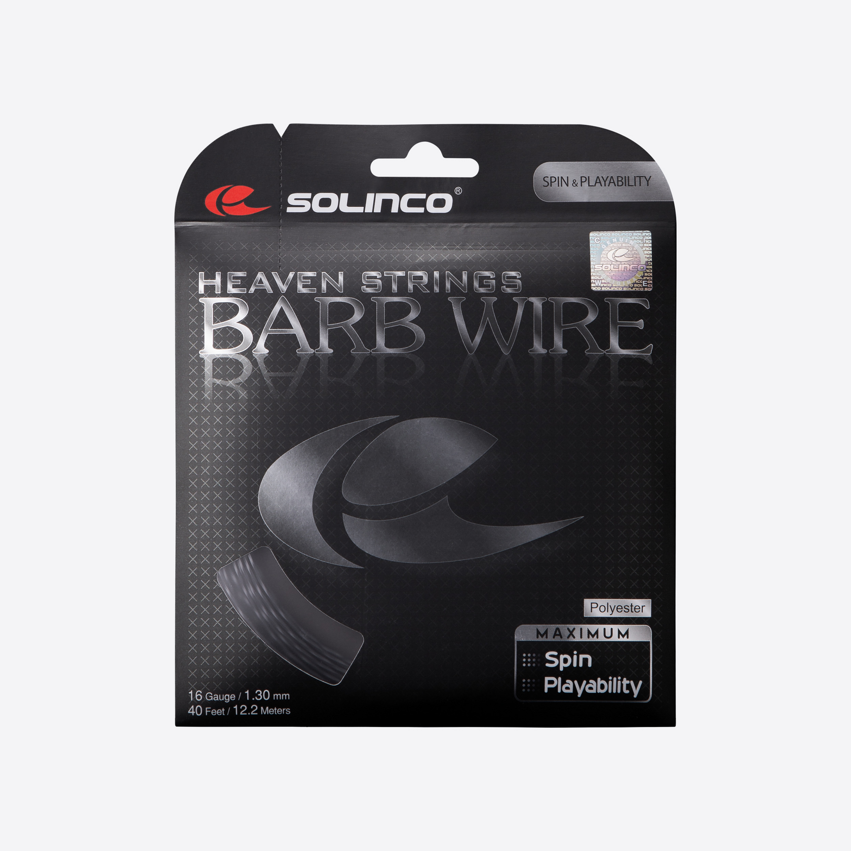 Solinco Barb Wire Black 1.25 (12M) — теннисная ракетка Струны Solinco Barb Wire Black 1.25 (12M)