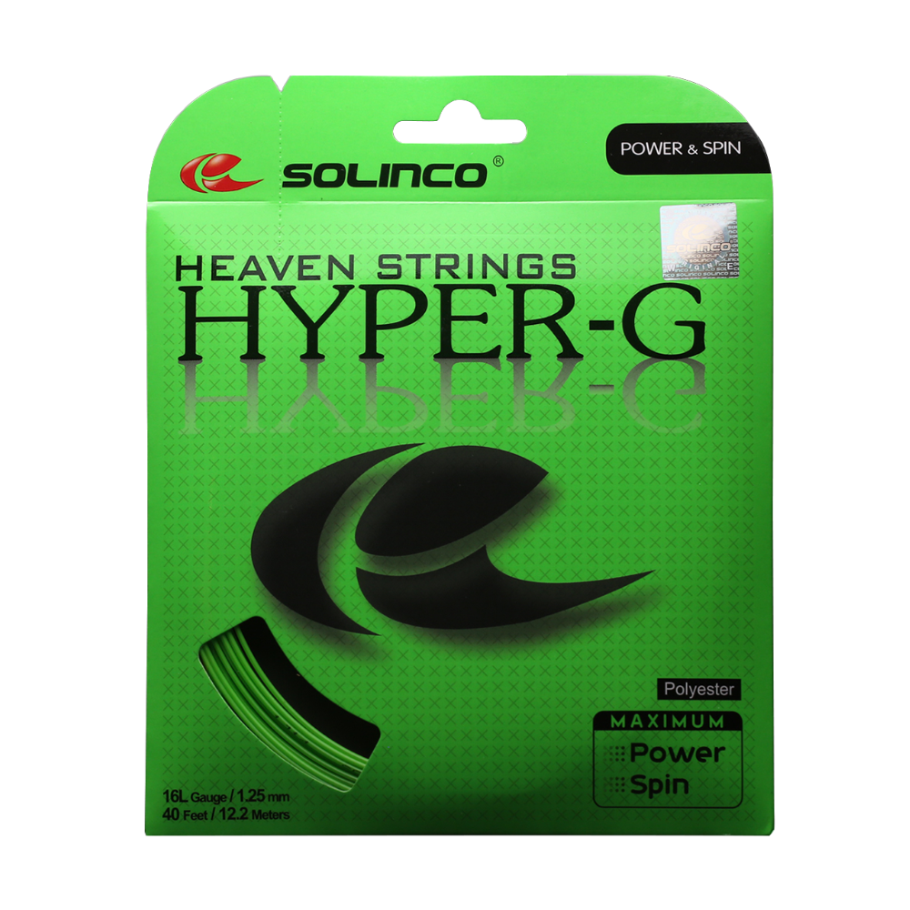 Solinco Hyper-G Neon Green 1.25 (12M) — теннисная ракетка Струны Solinco Hyper-G Neon Green 1.25 (12M)