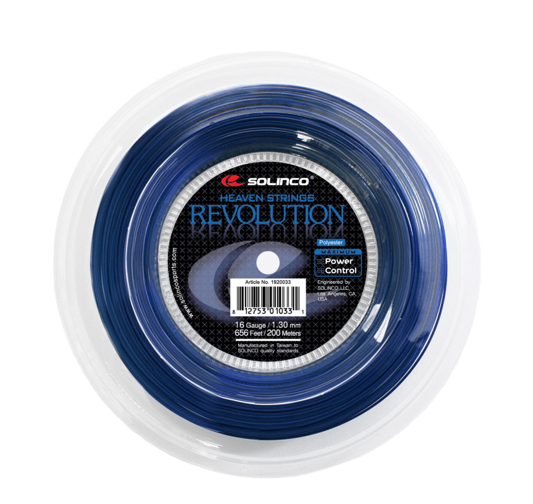 Solinco Revolution Dark Blue 200M — теннисная ракетка Струны Solinco Revolution Dark Blue 200M