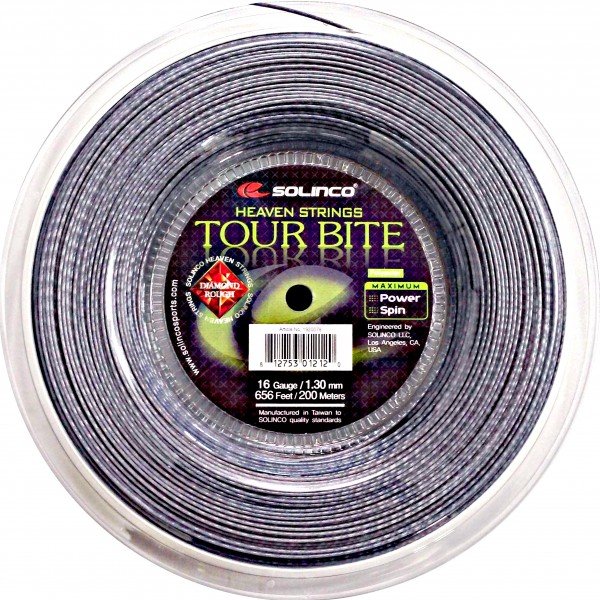 Solinco Tour Bite Diamond Rough 1.30 200 метров — теннисная струна, фото товара