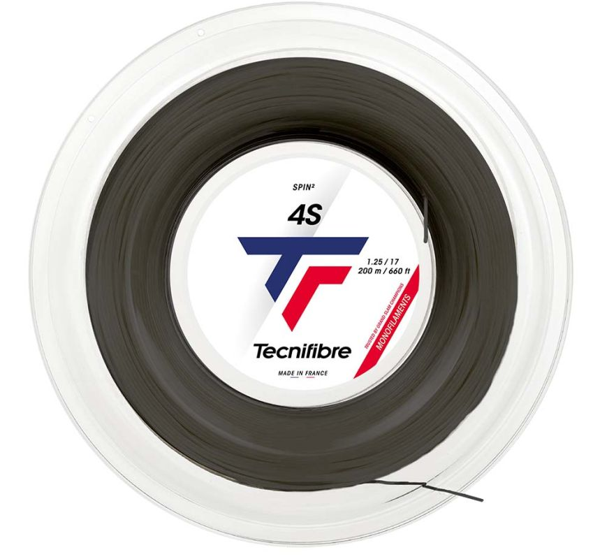 Tecnifibre 4S 200M — теннисная ракетка Струны Tecnifibre 4S 200M
