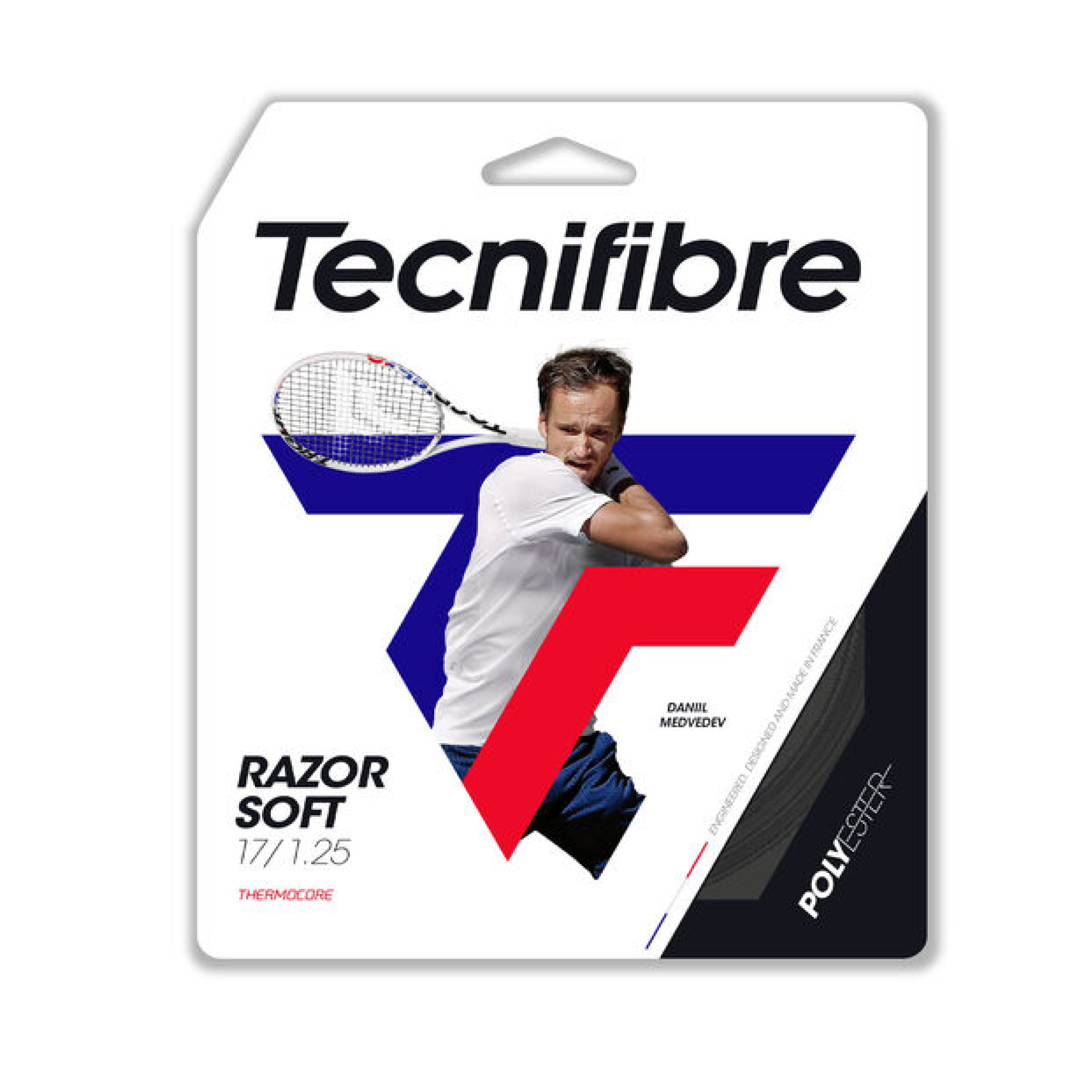 Tecnifibre Razor Soft 1.25 (12 м) — теннисная ракетка Струны Tecnifibre Razor Soft 1.25 (12 м)