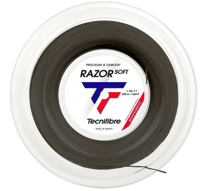 Tecnifibre Razor Soft Carbon 200M — теннисная ракетка Струны Tecnifibre Razor Soft Carbon 200M