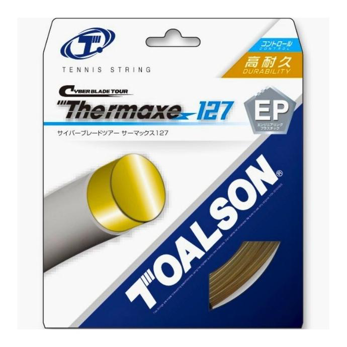 Toalson Cyber Blade Tour Thermaxe Gold 1.27 (12M) — теннисная ракетка Струны Toalson Cyber Blade Tour Thermaxe Gold 1.27 (12M)