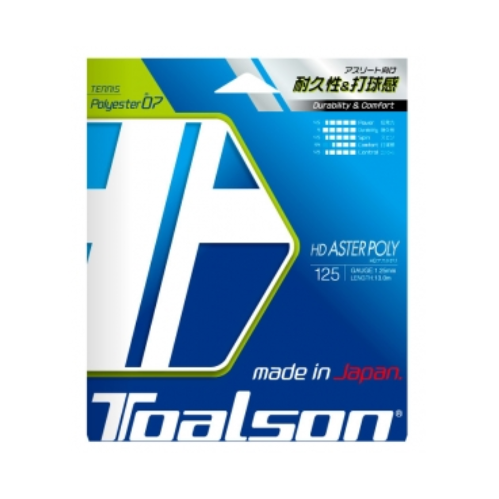 Toalson ProFocus Blue 1.25 (12M) — теннисная ракетка Струны Toalson ProFocus Blue 1.25 (12M)