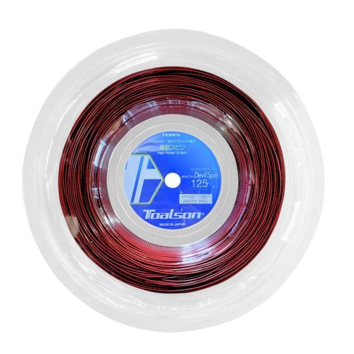 Toalson Rencon Devil Spin Red 200M — теннисная ракетка Струны Toalson Rencon Devil Spin Red 200M