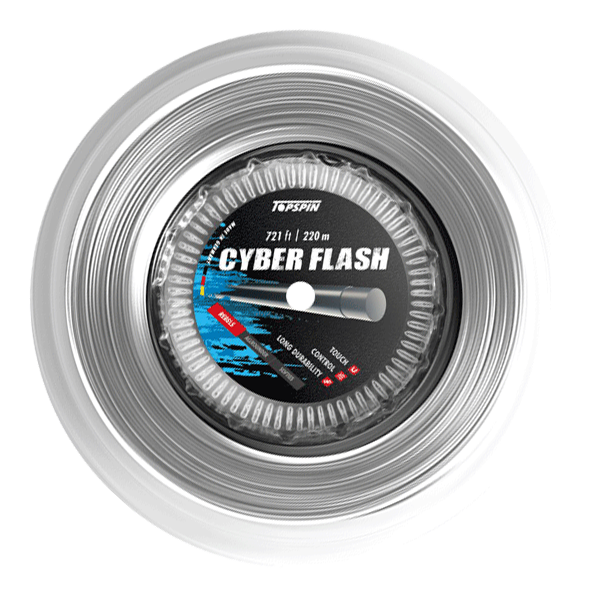 Topspin Cyber Flash Grey 1.25 220 метров — теннисная струна, фото товара