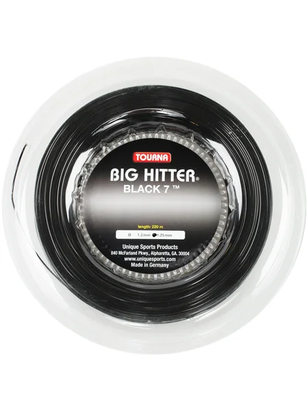 Tourna Big Hitter Black 7 220М — теннисная ракетка Струны Tourna Big Hitter Black 7 220М