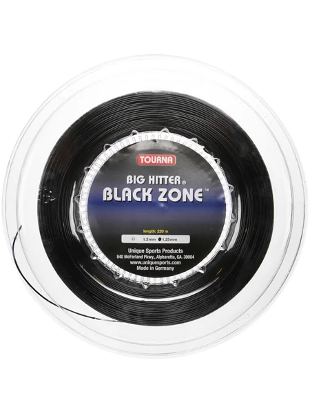 Tourna Big Hitter Black Zone 220М — теннисная ракетка Струны Tourna Big Hitter Black Zone 220М