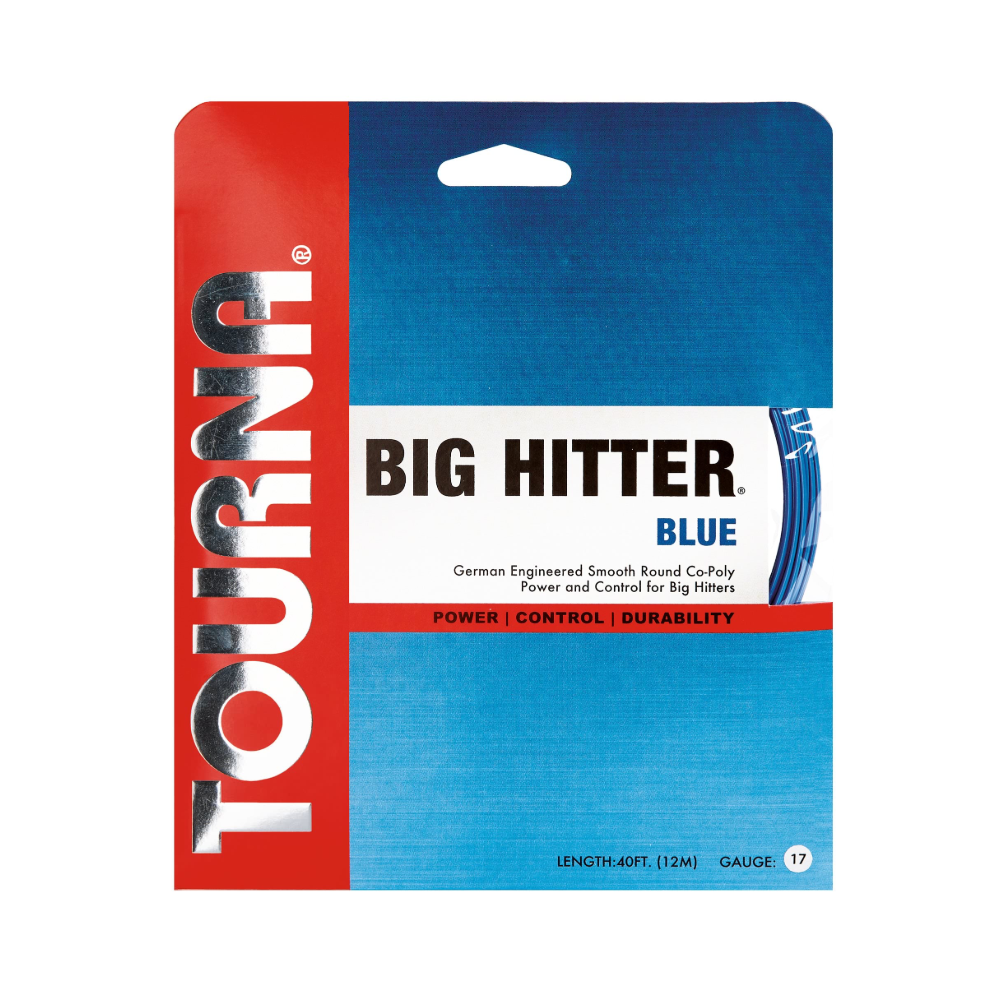 Tourna Big Hitter Blue 1.25 (12M) — теннисная ракетка Струны Tourna Big Hitter Blue 1.25 (12M)