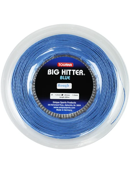 Tourna Big Hitter Blue Rough 220М — теннисная ракетка Струны Tourna Big Hitter Blue Rough 220М
