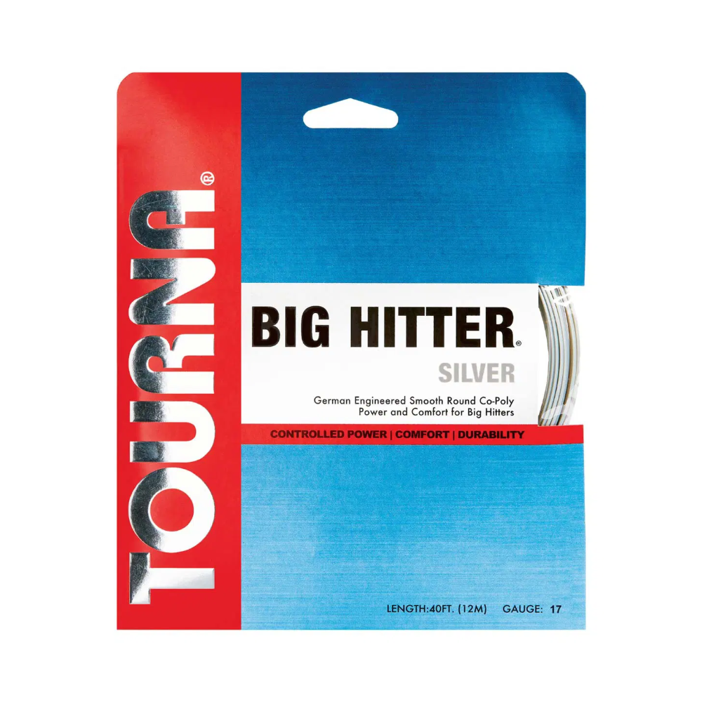 Tourna Big Hitter Silver 1.25 (12M) — теннисная ракетка Струны Tourna Big Hitter Silver 1.25 (12M)
