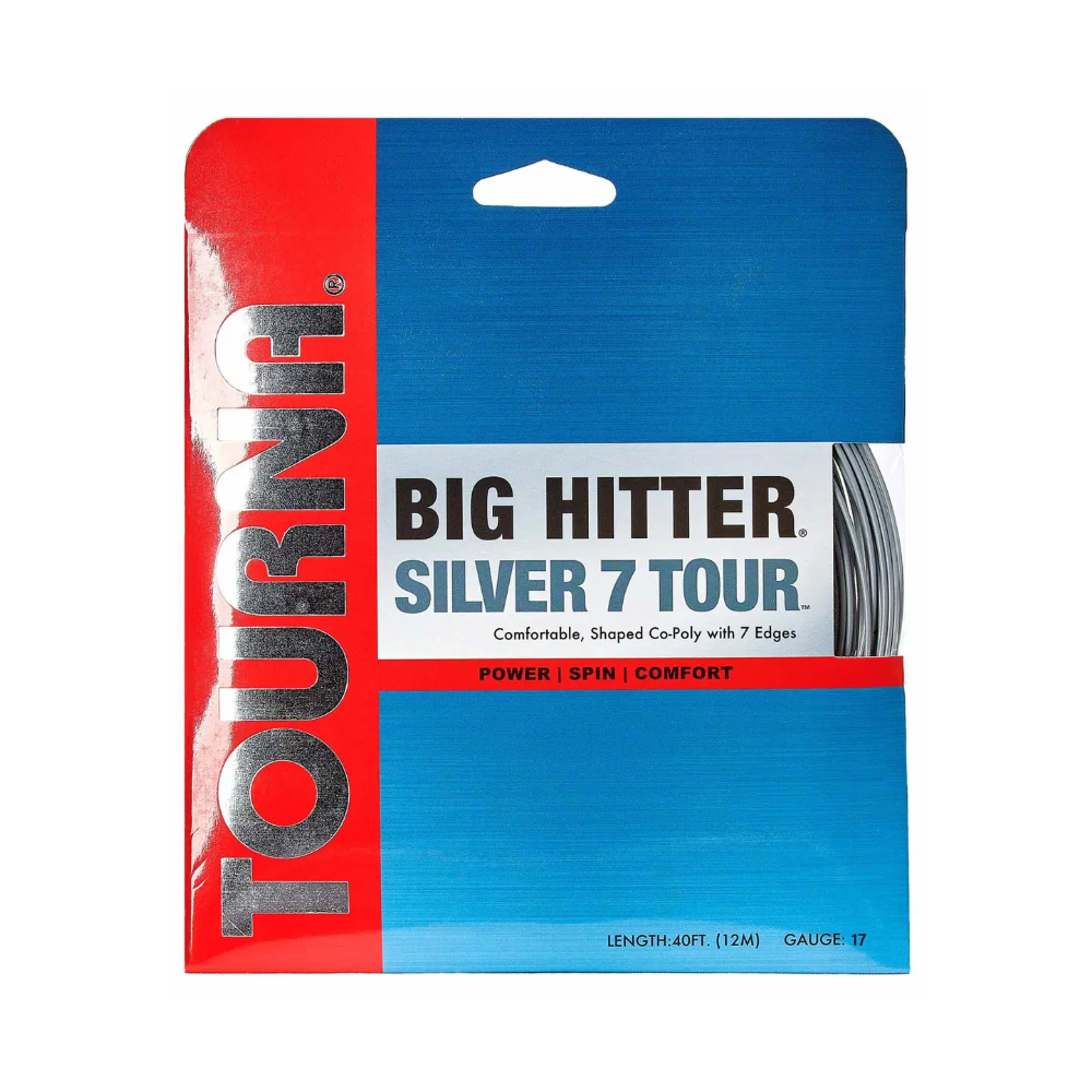 Tourna Big Hitter Silver 7 Tour 1.25 (12M) — теннисная ракетка Струны Tourna Big Hitter Silver 7 Tour 1.25 (12M)