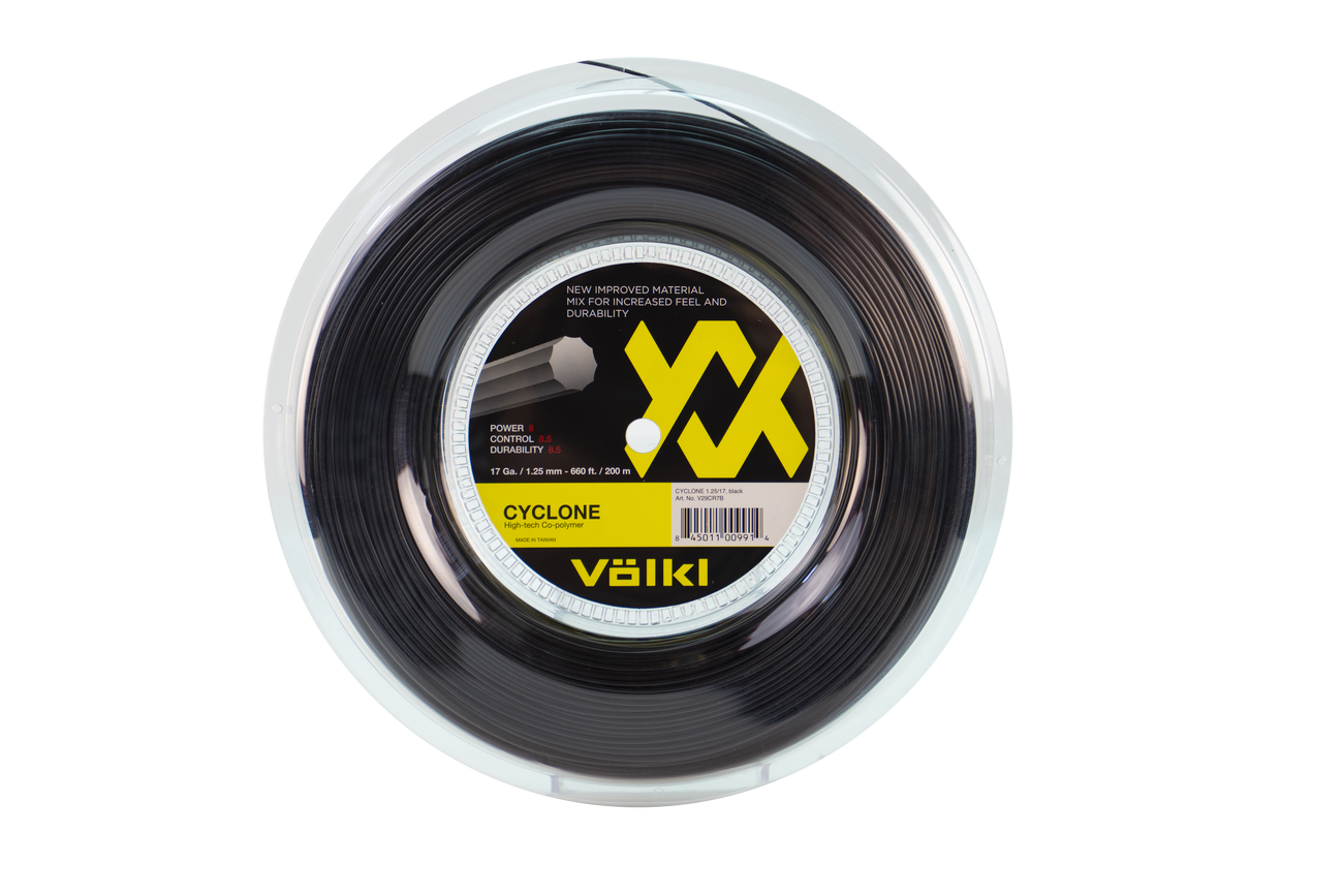 Volkl Cyclon Black 200М — теннисная ракетка Струны Volkl Cyclon Black 200М