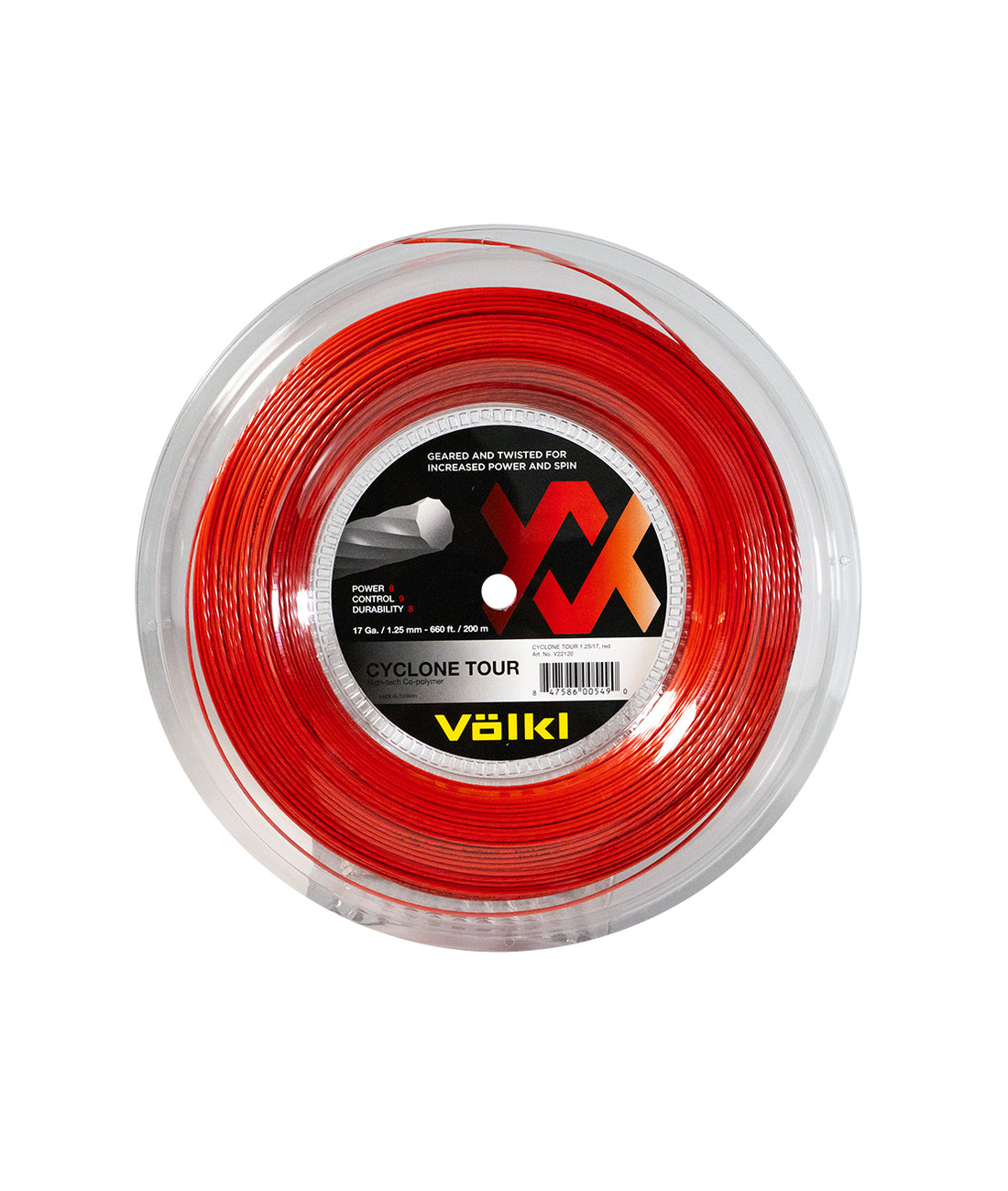Volkl Cyclon Tour Red 200M — теннисная ракетка Струны Volkl Cyclon Tour Red 200M