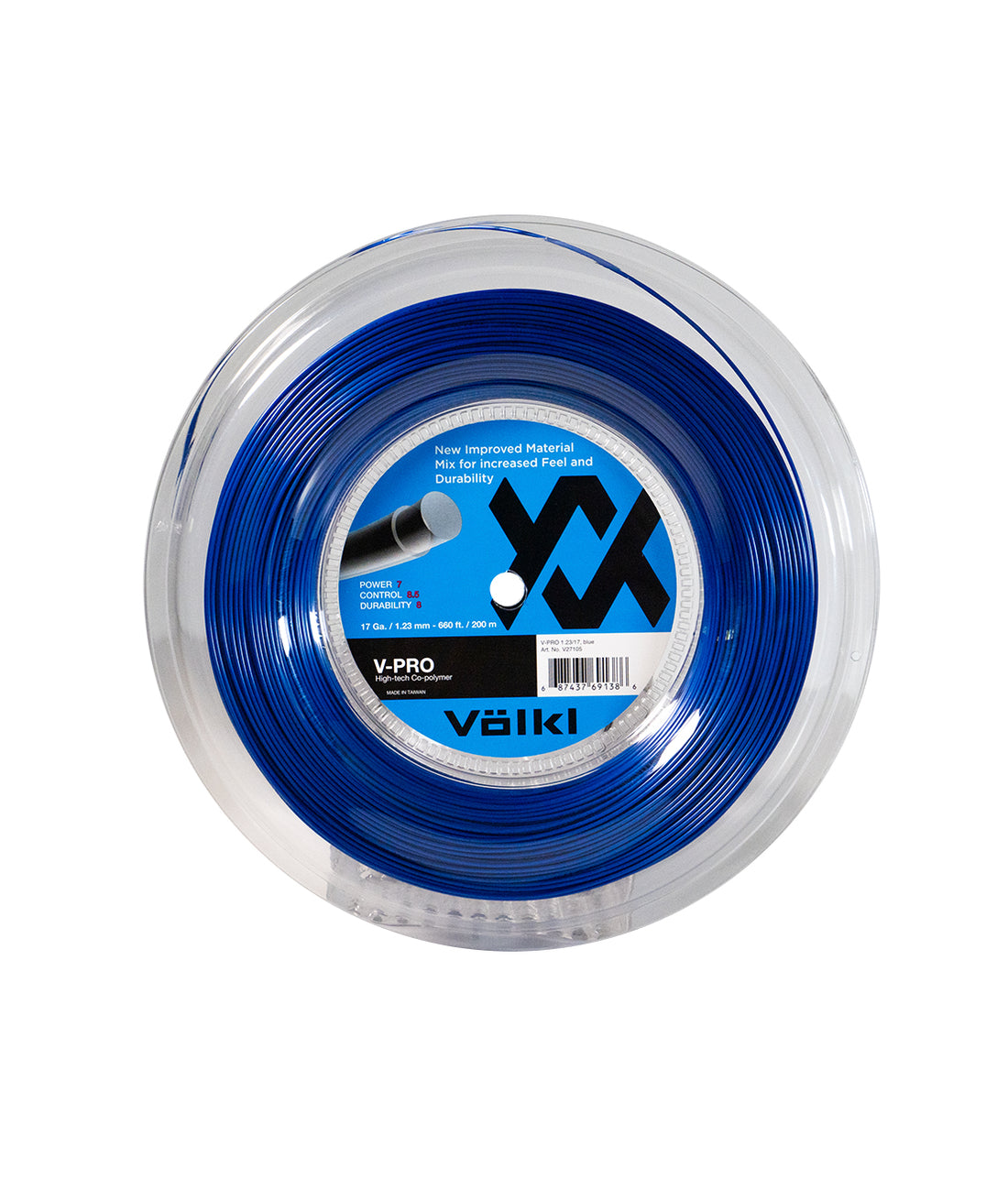 Volkl V-Pro Blue 200М — теннисная ракетка Струны Volkl V-Pro Blue 200М