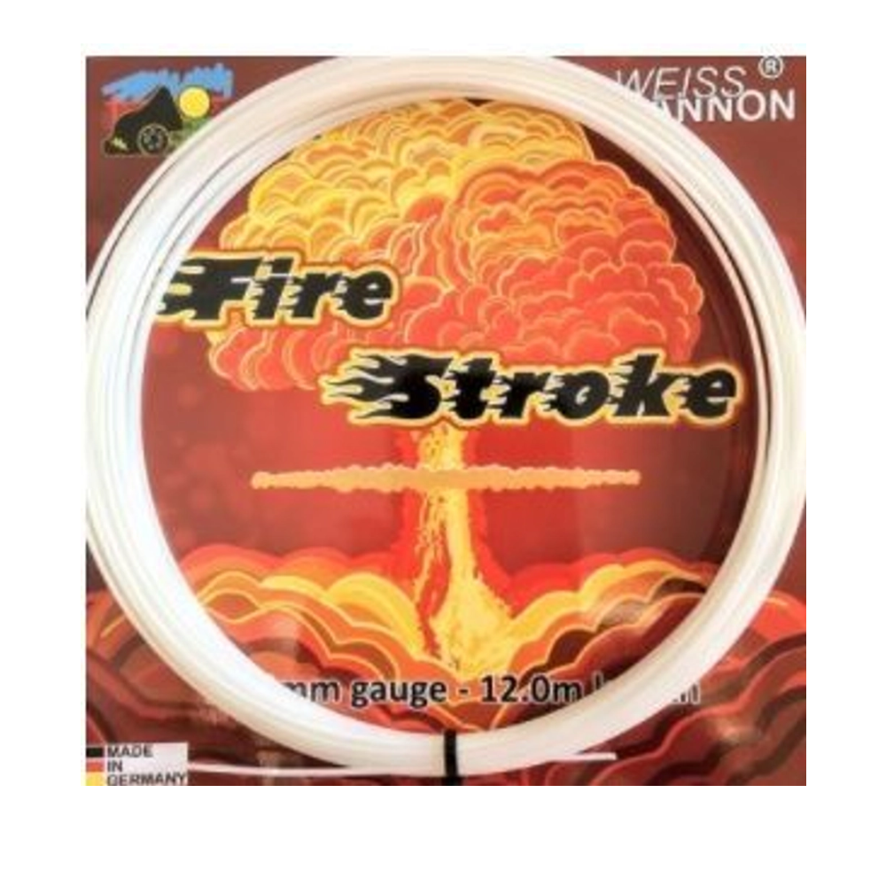 Weiss Cannon Fire Stroke White 1.20 (12M) — теннисная ракетка Струны Weiss Cannon Fire Stroke White 1.20 (12M)