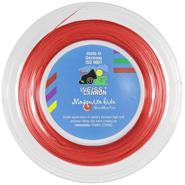 Weiss Cannon Mosquito Bite Red 200M — теннисная ракетка Струны Weiss Cannon Mosquito Bite Red 200M