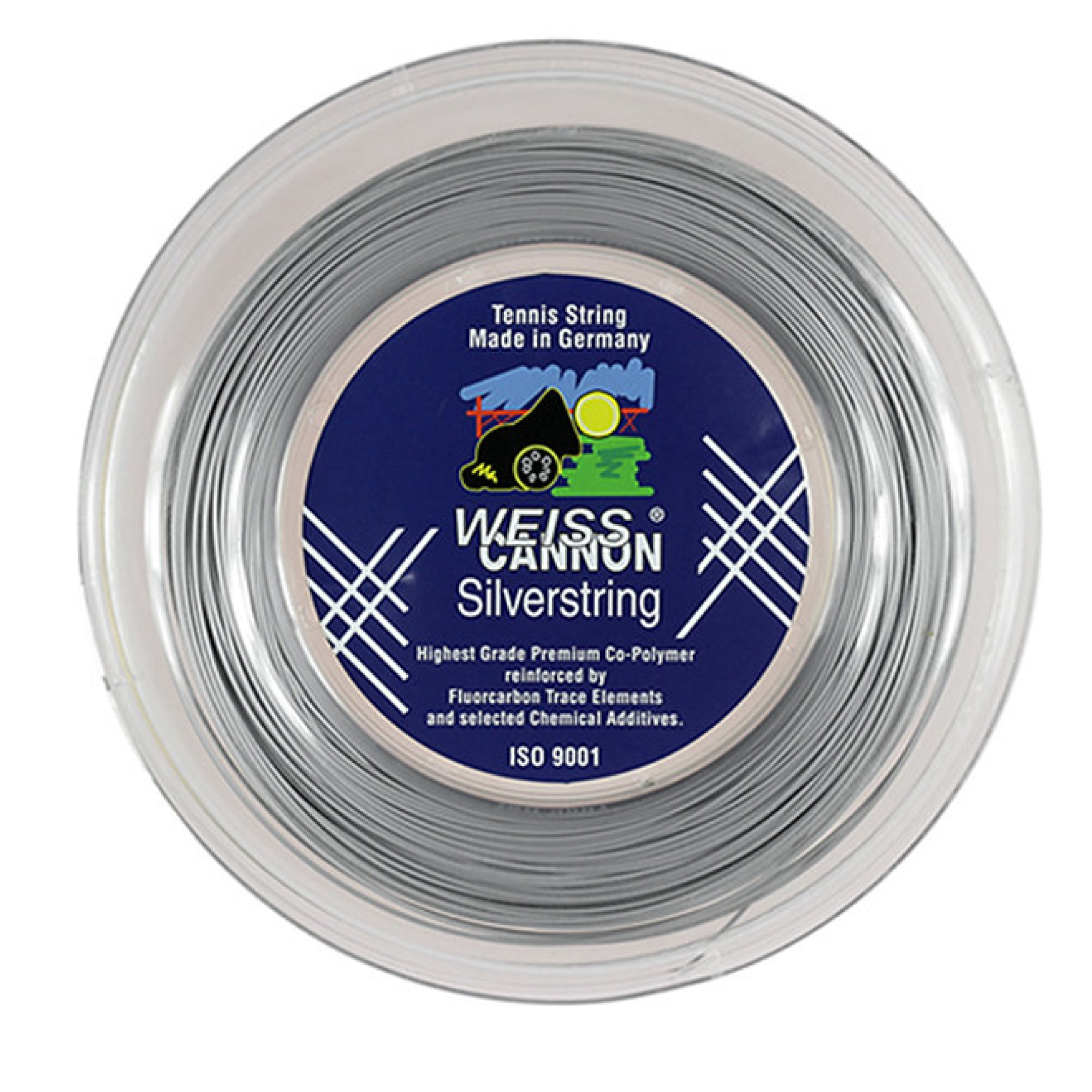 Weiss Cannon Silver String 200M — теннисная ракетка Струны Weiss Cannon Silver String 200M