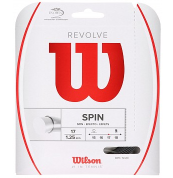 Wilson Revolve 1,25 Black — теннисная струна, фото товара