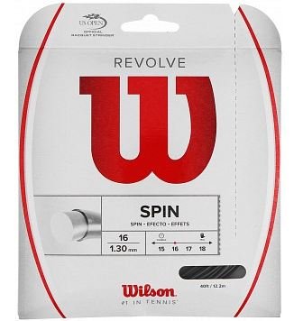 Wilson Revolve Black 1.30 12 метров — теннисная струна, фото товара