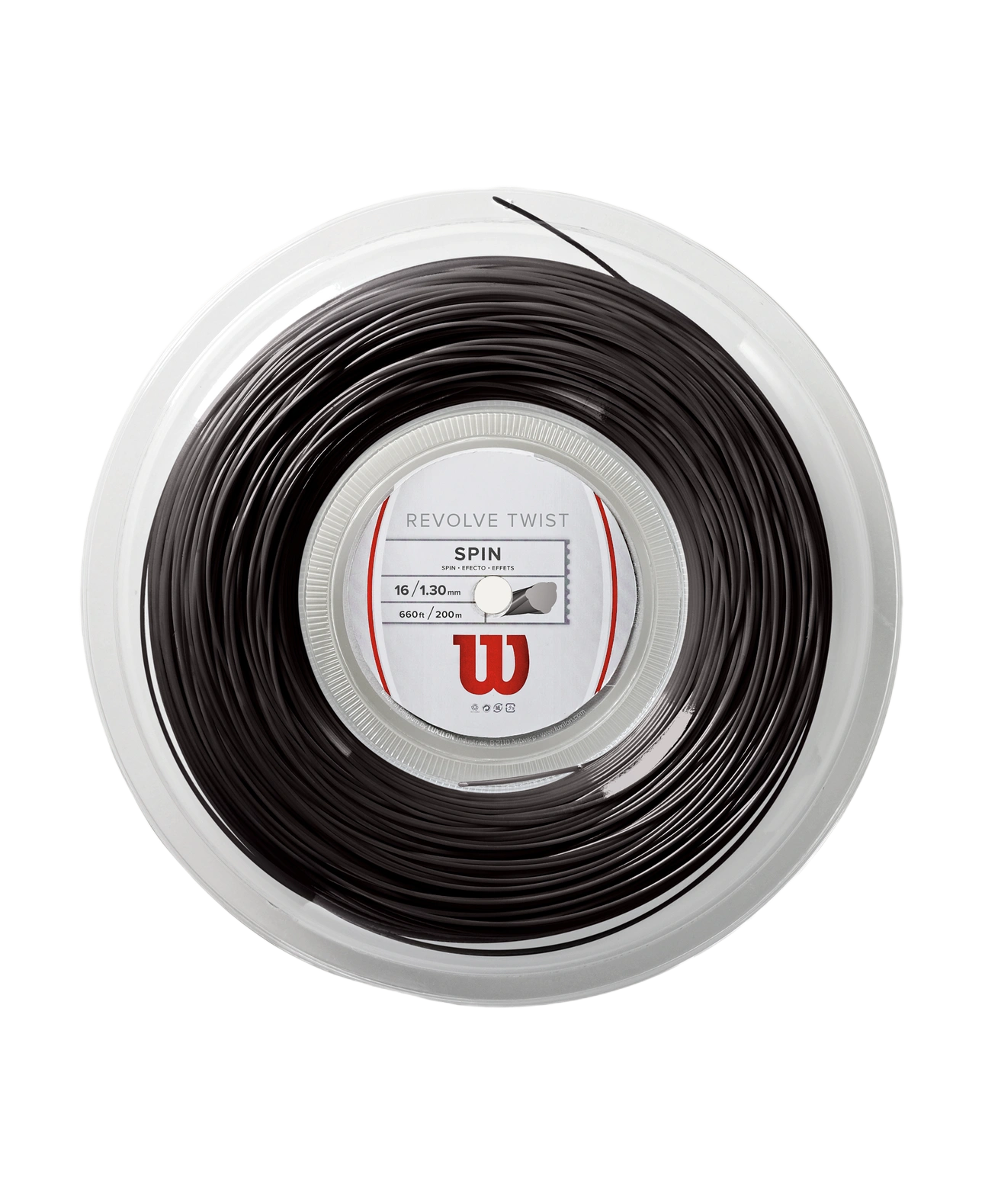 Wilson Revolve Twist Grey 200M — теннисная ракетка Струны Wilson Revolve Twist Grey 200M