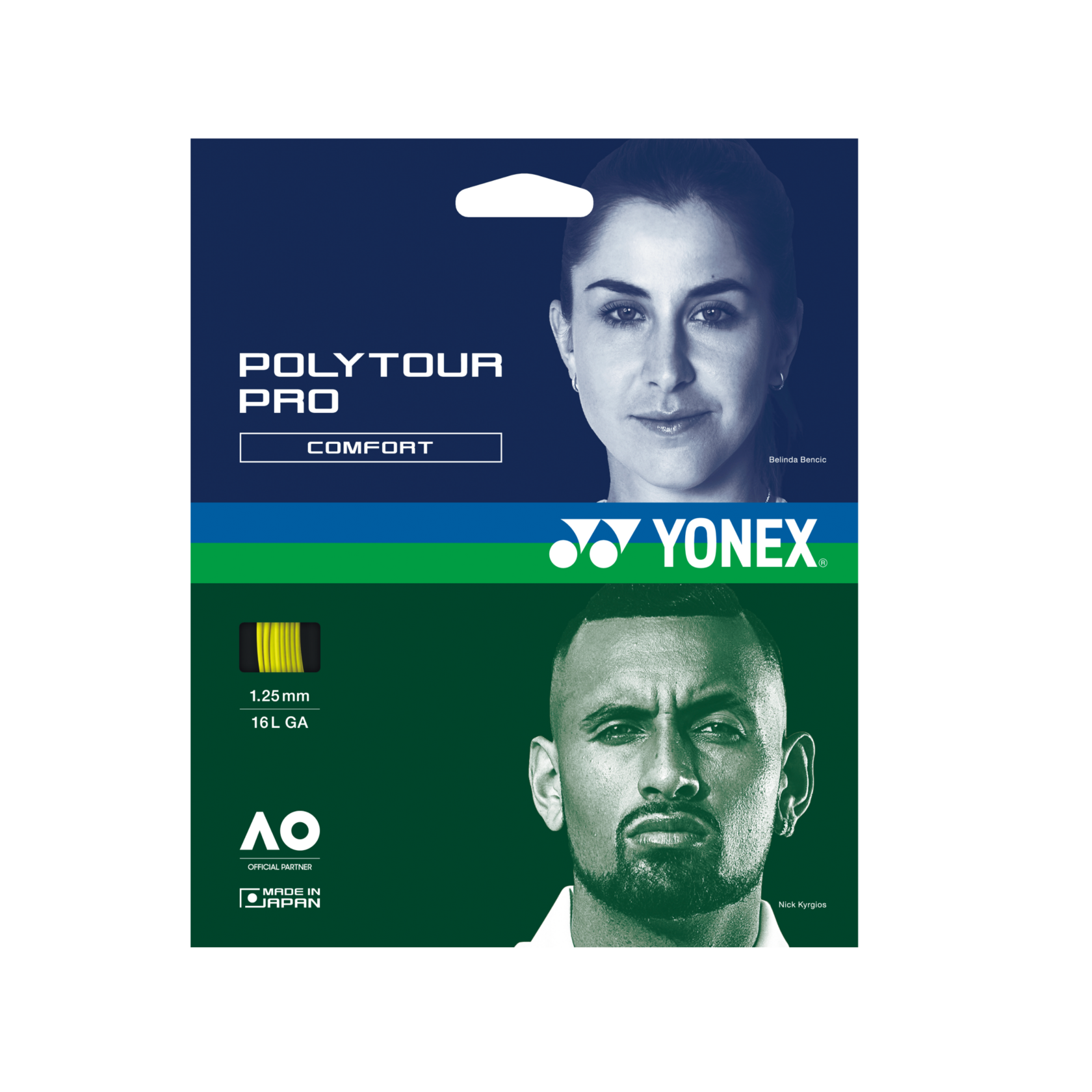 Yonex Polytour Pro Grafite 1.25 (12 м) — теннисная ракетка Струны Yonex Polytour Pro Grafite 1.25 (12 м)