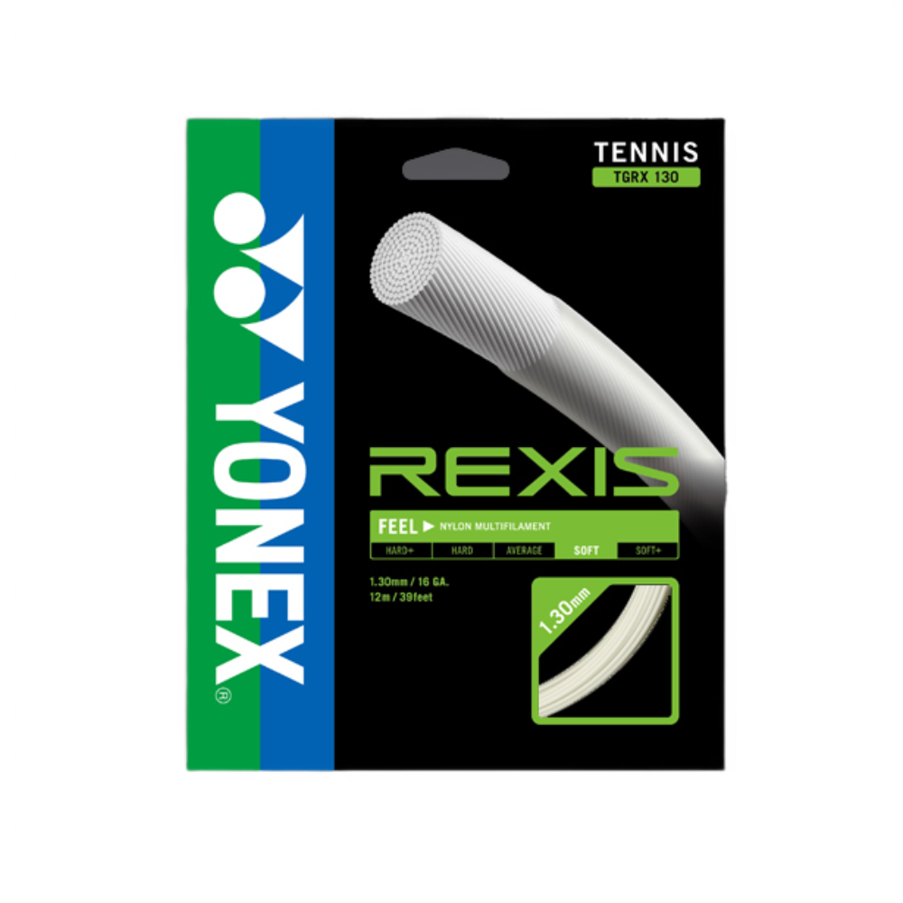 Yonex Rexis Feel Black 1.30 (12М) — теннисная ракетка Струны Yonex Rexis Feel Black 1.30 (12М)