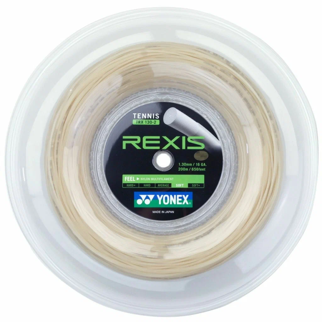 Yonex Rexis Feel White 200M — теннисная ракетка Струны Yonex Rexis Feel White 200M
