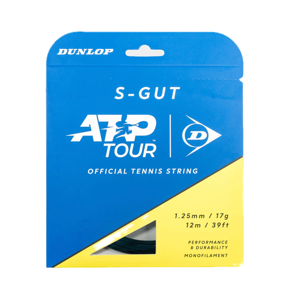 Dunlop Synthetic Gut ATP Black 1.25 (12M) — теннисная ракетка Dunlop Synthetic Gut ATP Black 1.25 (12M) — теннисная струна, фото товара
