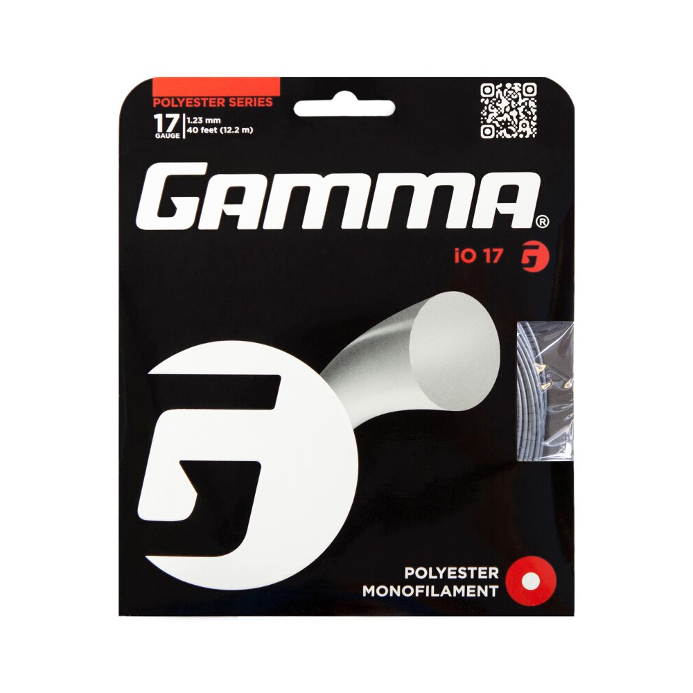 Gamma iO Silver 1.23 (12M) — теннисная ракетка Gamma iO Silver 1.23 (12M) — теннисная струна, фото товара