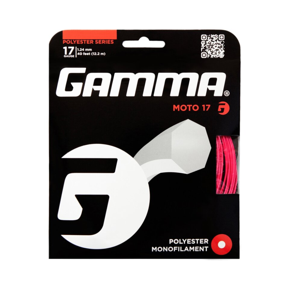 Gamma Moto Pink 1.24 (12M) — теннисная ракетка Gamma Moto Pink 1.24 (12M) — теннисная струна, фото товара