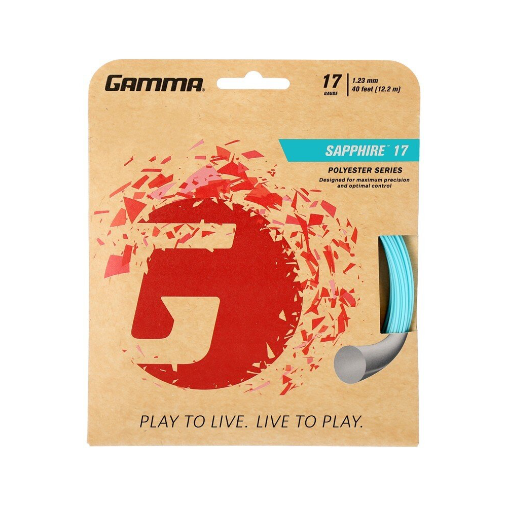 Gamma Sapphire Light Blue 1.23 (12M) — теннисная ракетка Gamma Sapphire Light Blue 1.23 (12M) — теннисная струна, фото товара
