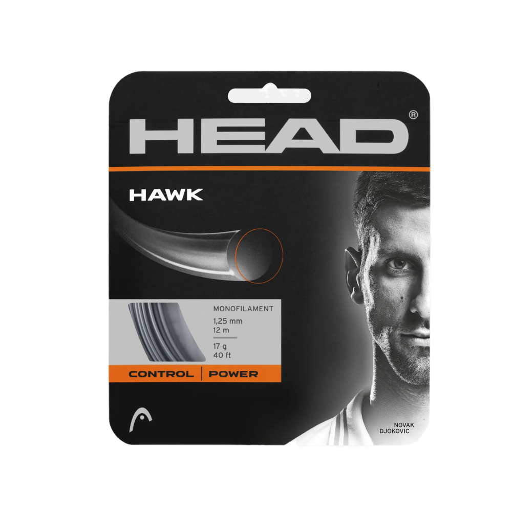 Head Hawk Grey 1.25 (12M) — теннисная ракетка Head Hawk Grey 1.25 (12M) — теннисная струна, фото товара
