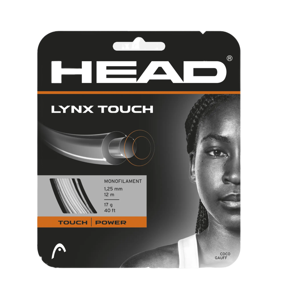 Head Lynx Touch Transparent Black 1.25 (12M) — теннисная ракетка Head Lynx Touch Transparent Black 1.25 (12M) — теннисная струна, фото товара