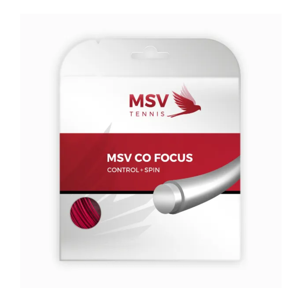 MSV Co Focus Red 1.23 (12M) — теннисная ракетка MSV Co Focus Red 1.23 (12M) — теннисная струна, фото товара