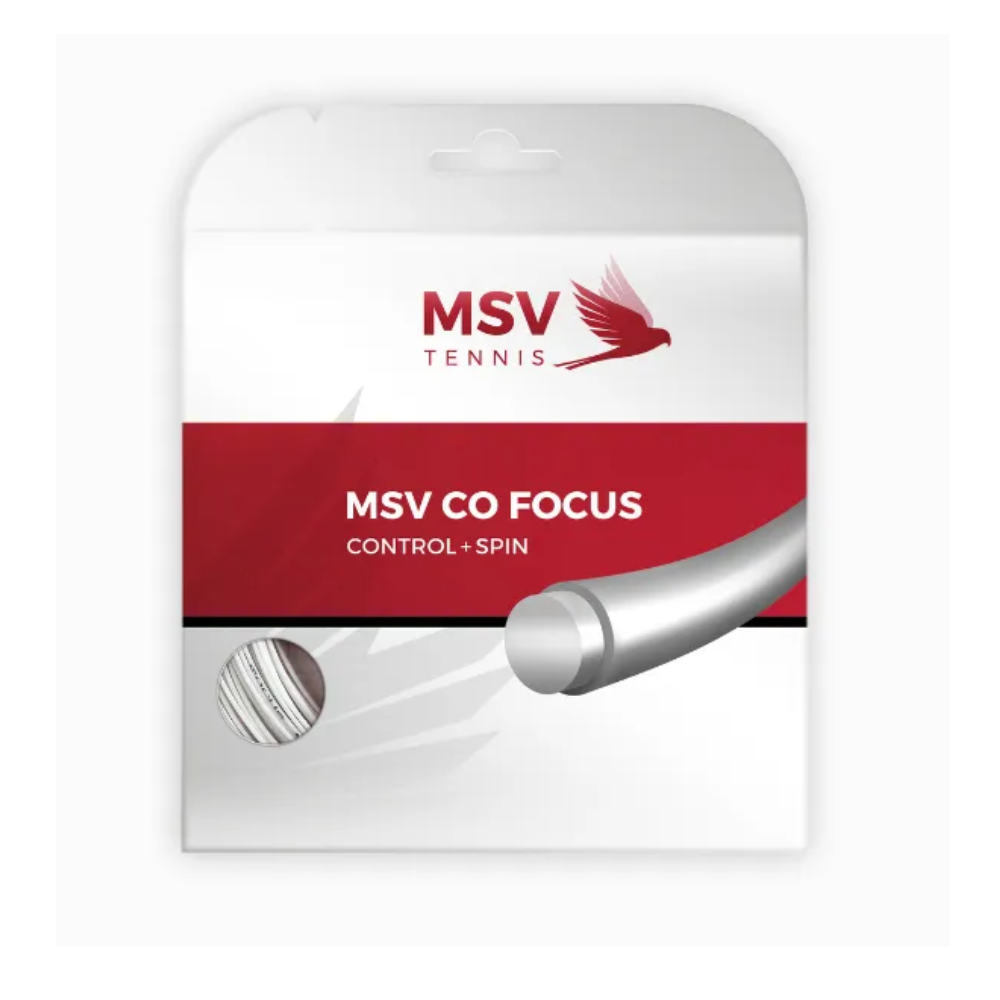 MSV Co Focus White 1.23 (12M) — теннисная ракетка MSV Co Focus White 1.23 (12M) — теннисная струна, фото товара