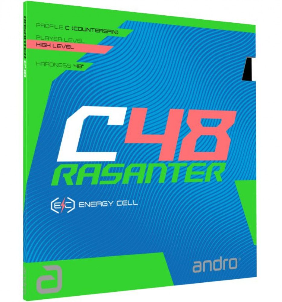 Andro Rasanter C48 — теннисная ракетка Накладки Andro Rasanter C48