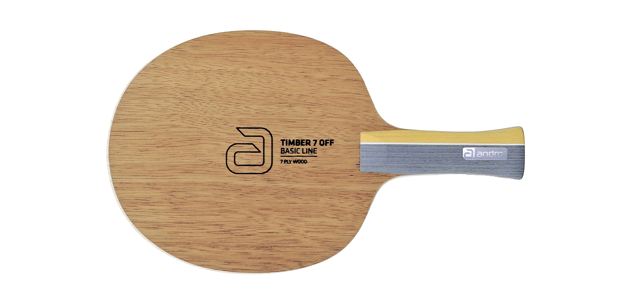Andro Timber 7 OFF — теннисная ракетка Основания Andro Timber 7 OFF