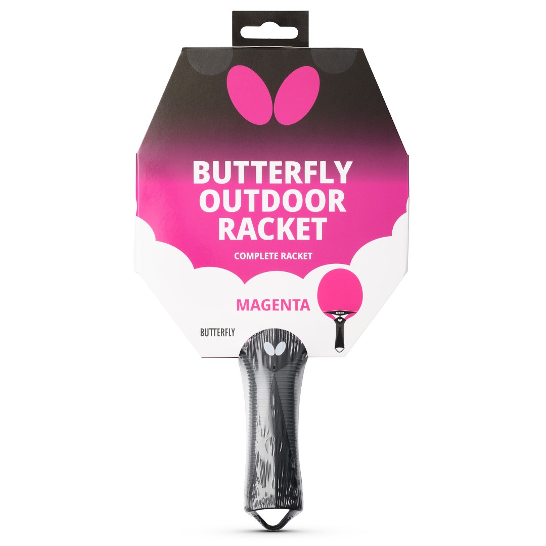 Butterfly Outdoor Racket magenta — теннисная ракетка Ракетки Butterfly Outdoor Racket magenta