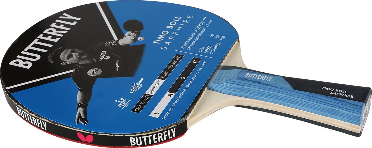Butterfly Timo Boll Sapphire — теннисная ракетка Ракетки Butterfly Timo Boll Sapphire